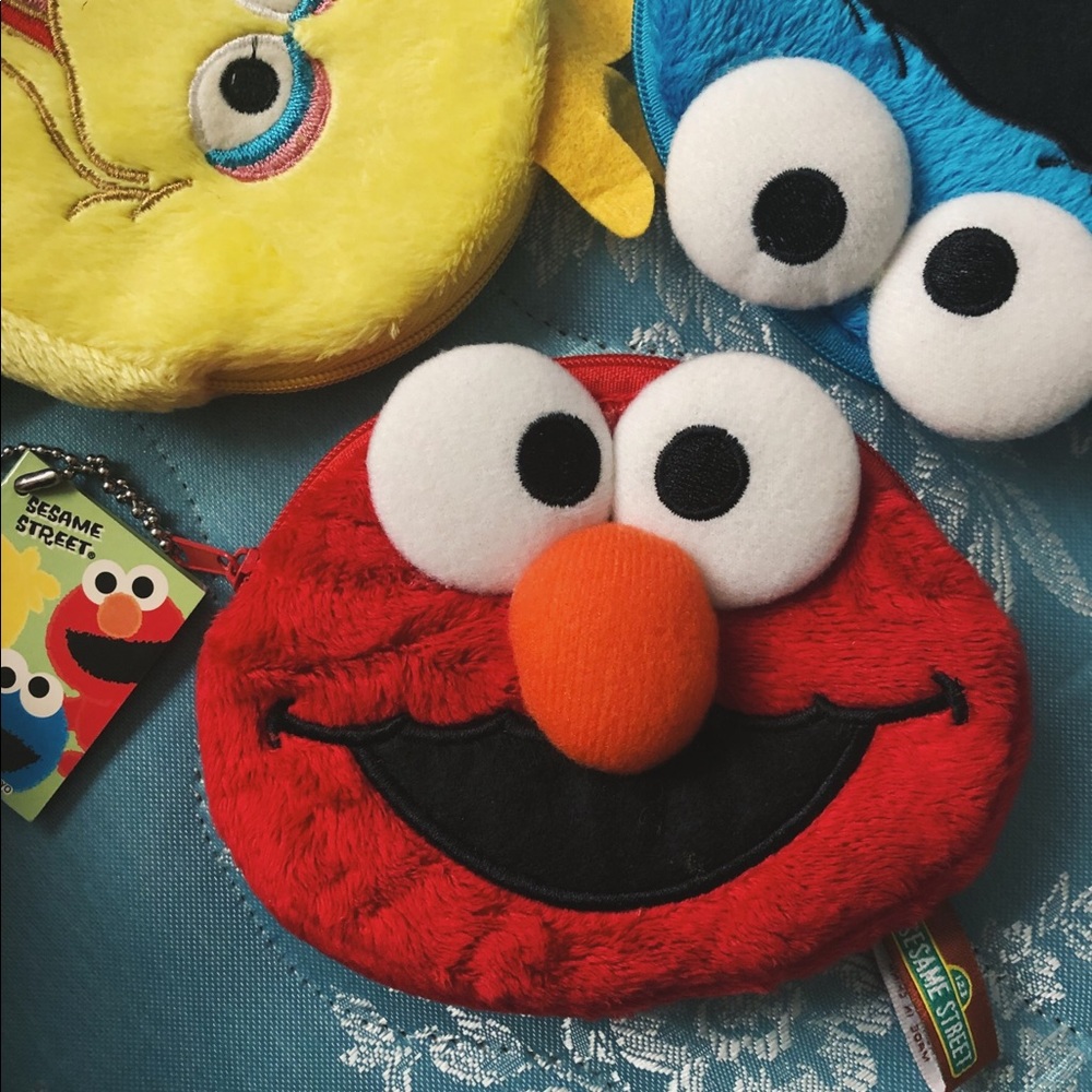 Elmo coin purse